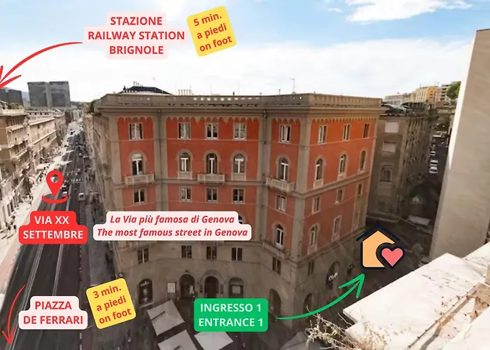 Casa Via Xx Settembre - La Via Piu Famosa Di *