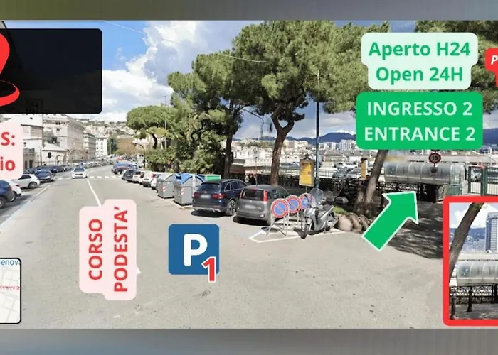 Casa Via Xx Settembre - La Via Piu Famosa Di דירה